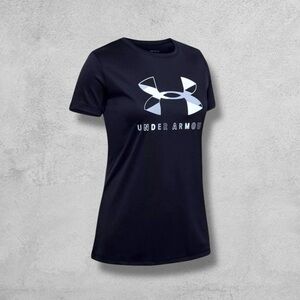 Under Armour Velocity Big Logo Athletic Tee
